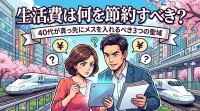 生活費は何を節約すべき？40代が真っ先にメスを入れるべき3つの聖域