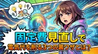 固定費見直しで電気代を削る3つの裏ワザとは？