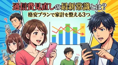 通信費見直しの最新常識とは？格安プランで家計を整える3つの方法