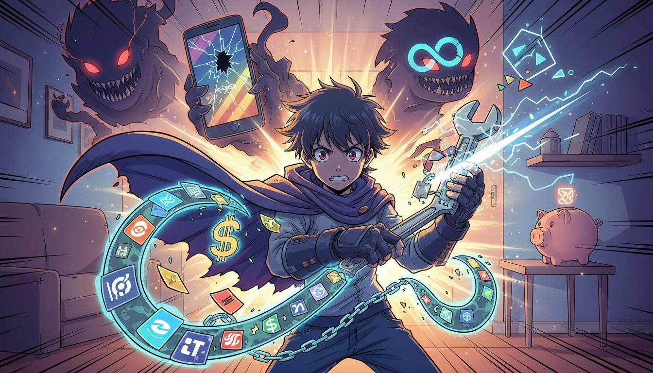 隠れ負債1:スマホ代・サブスクリプションサービス