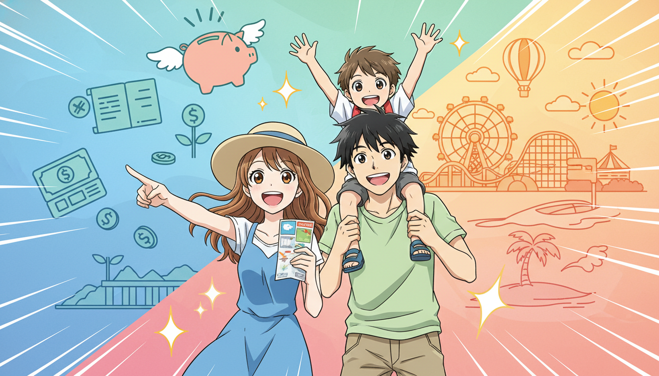 レジャー費を我慢しない5つの仕組み化