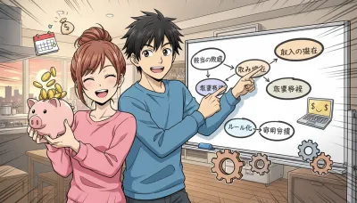 二人暮らしの生活費節約ルールで副業資金を貯める5つのコツとは？