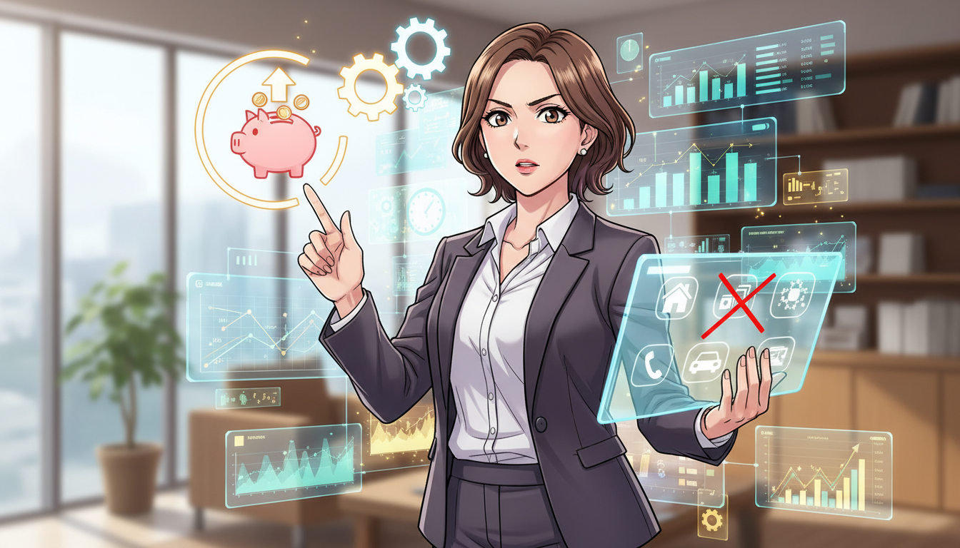 手順1:固定費を見える化して削減する