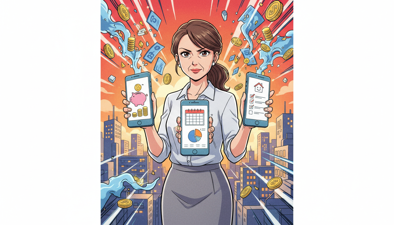 結論：40代の生活費節約は3種類のアプリを組み合わせるのが最適解