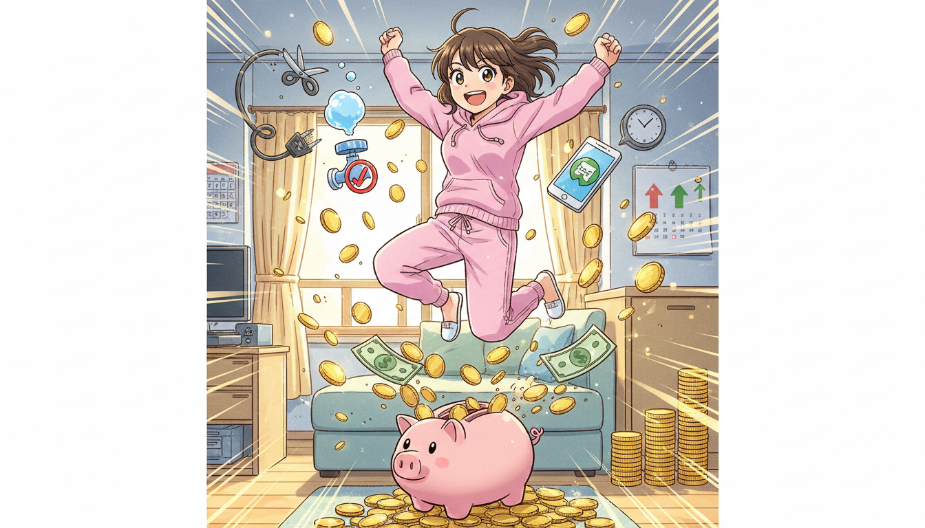結論：固定費を削減すれば、一人暮らしでも貯金は自然と増える
