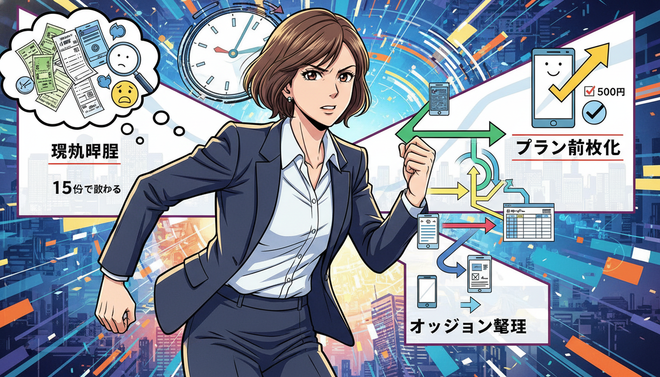 結論：現状把握・オプション整理・プラン最適化の3ステップで完了