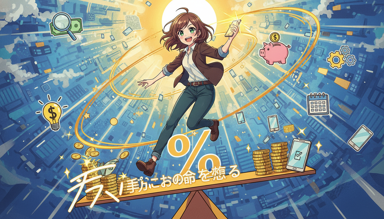 なぜ「手取りの3〜5%」がスマホ代の黄金比なのか