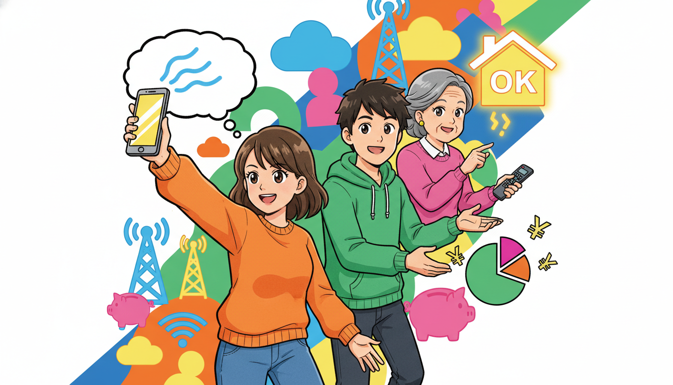 方法1:格安SIM・格安プランへの乗り換えで大幅削減