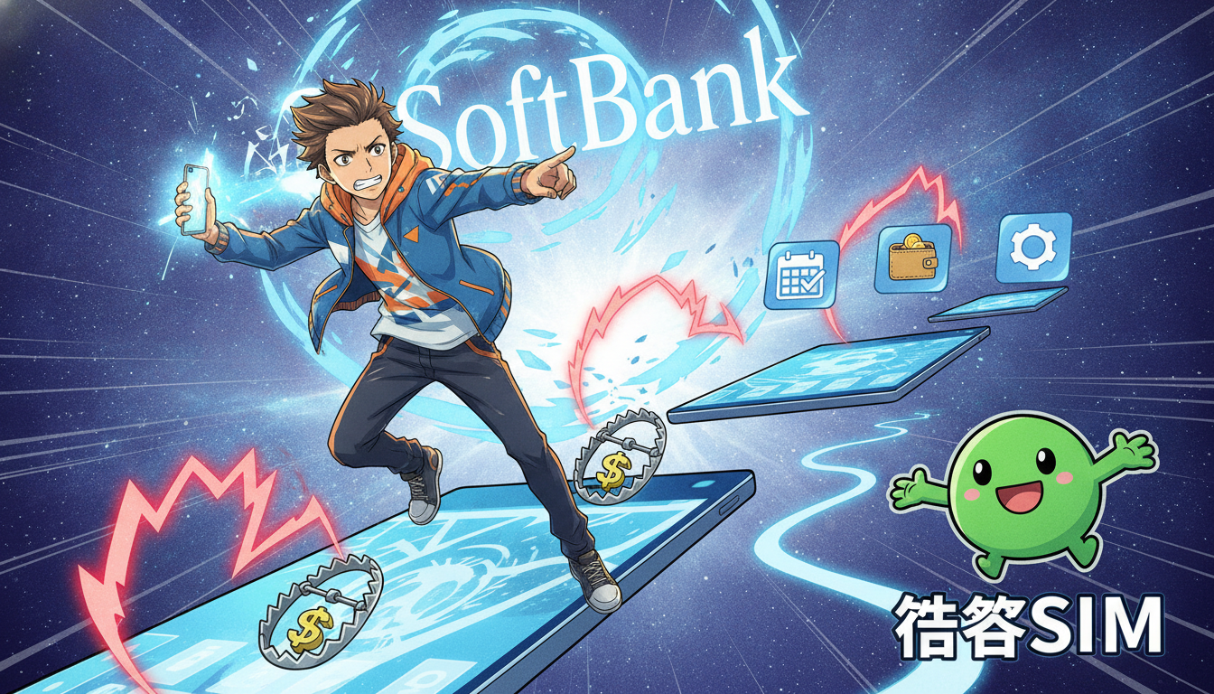 ソフトバンクから格安SIMへの乗り換えで損しないための結論